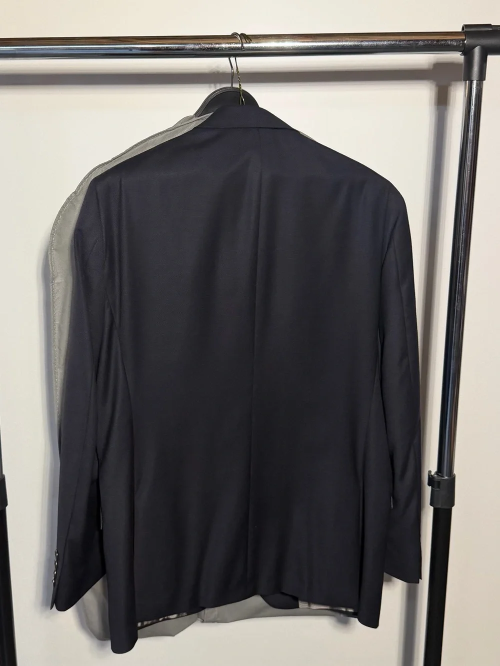 Hart Schaffner Marx Navy Wool Blazer Sport Coat Made in USA Men’s 2 Button